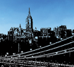Graphic of Manhattan skyline