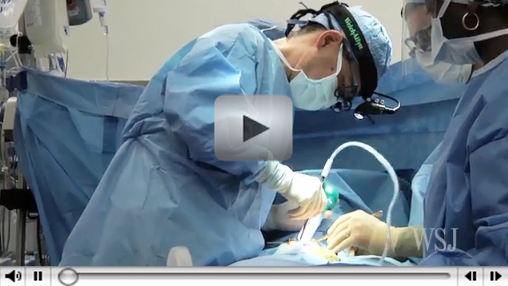 Wall Street Journal Video - Facing Lifesaving Heart Surgery, Twice