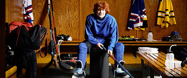 jack foley with hockey gear