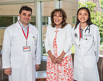 Dr. Vitor Coutinho, Dr. Evelyn C. Granieri, and Dr. Nora Chen