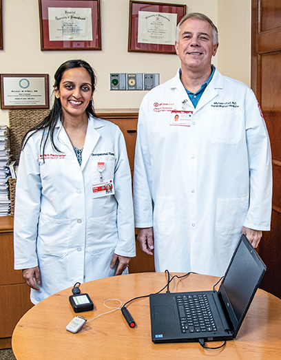 Ruchi Patel, MA, OTR/L, and Dr. Michael W. O’Dell