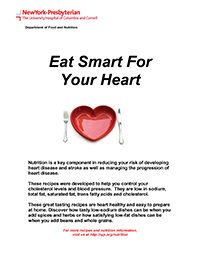 Eat Smart for Your Heart Cookbook