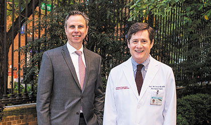 Dr. Evan Johnson and Dr. Paul C. McCormick