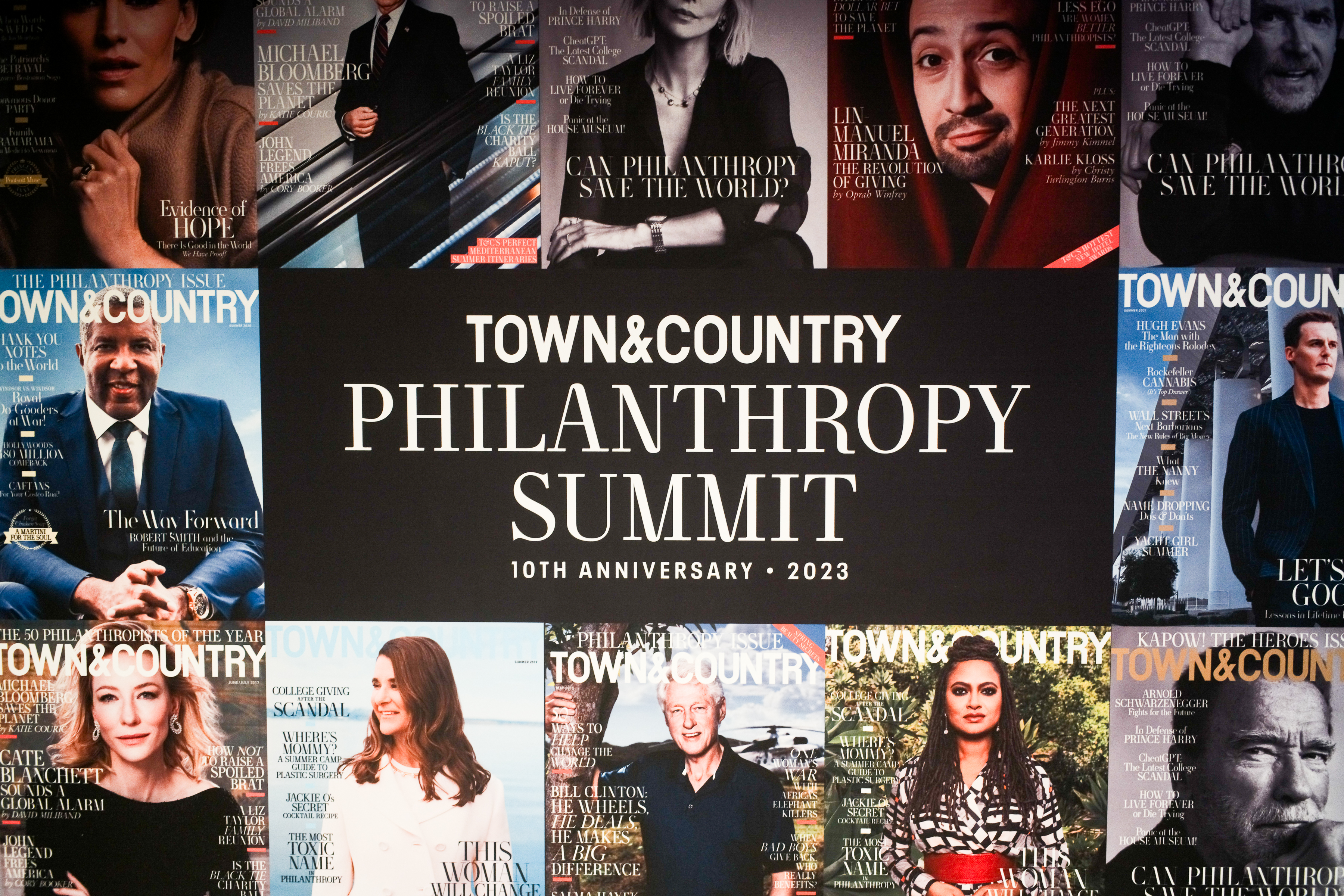 Town & Country 10th Anniversary Philanthropy Summit 