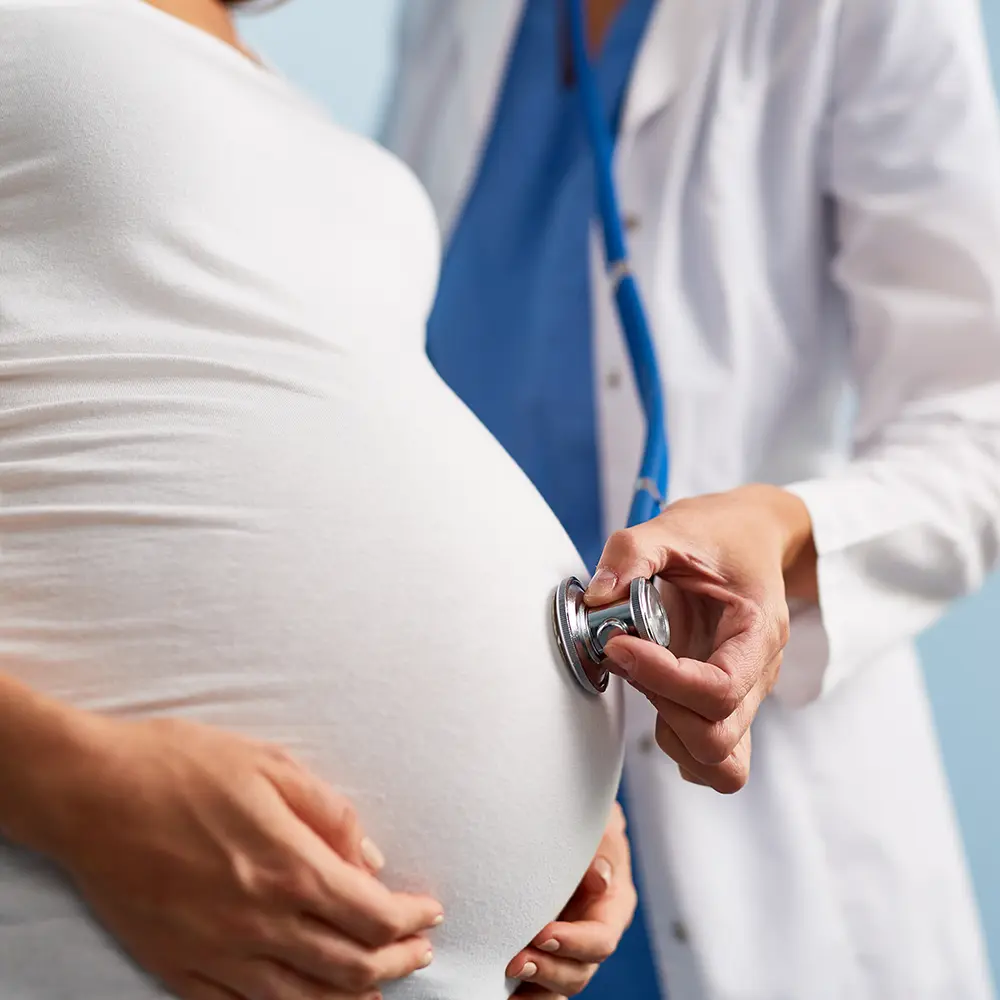 Pregnancy doctor checkup