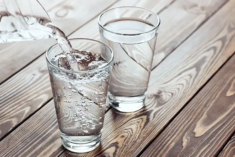 image of glasses of water
