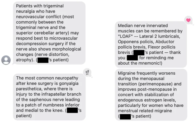 Text message pilot program